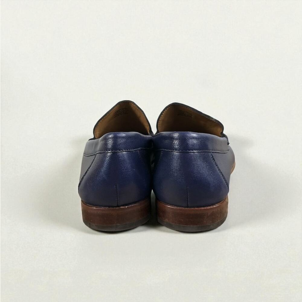 FLORSHEIM Beaufort Moc Toe Weave Loafer Men 8.5 Blue Business Classic Timeless - Picture 6 of 12